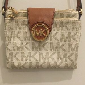 Michael Kors Vanilla Crossbody Bag